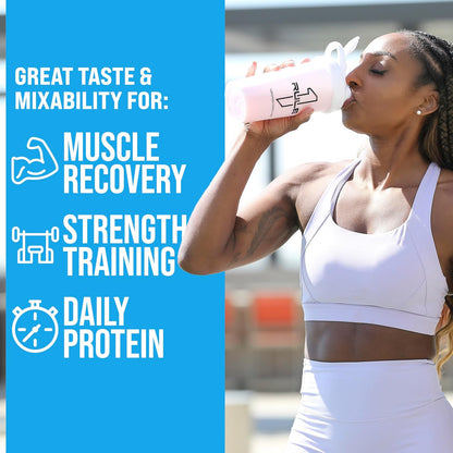 Whey Protein Powder, Banana Crème, 27 Servings | 24G Fast-Acting Protein from All-Whey Sources with Naturally Occurring Eaas & Bcaas for Workout Recovery or Anytime Use