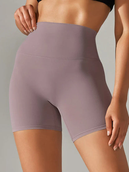 Flexiva - High-Waist Squat-Proof Gym Shorts