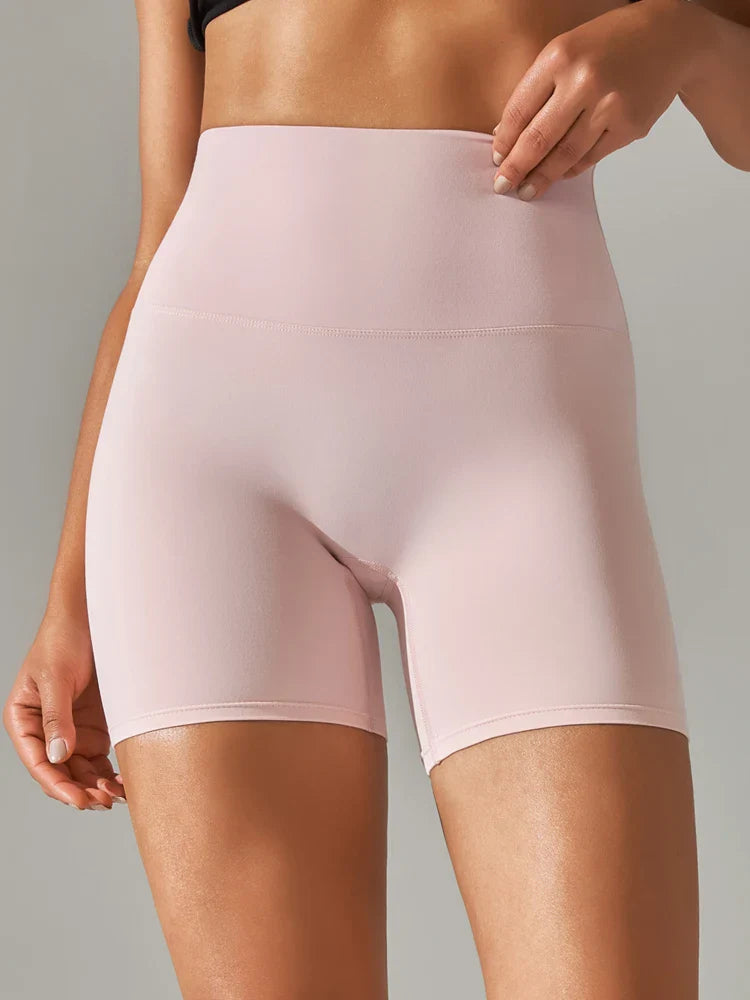 Flexiva - High-Waist Squat-Proof Gym Shorts