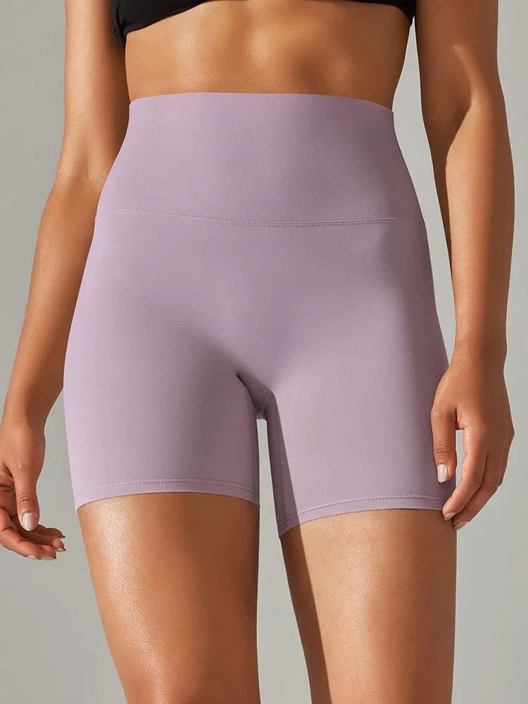 Flexiva - High-Waist Squat-Proof Gym Shorts